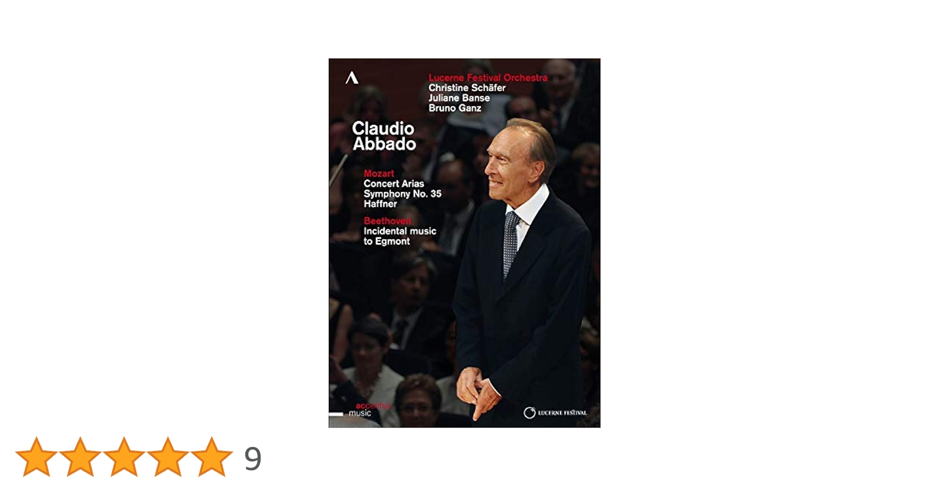 Amazon.co.jp: Claudio Abbado - Lucerne Festival Orchestra